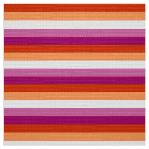 Lesbian Pride Flag (5 Stripes) Fabric