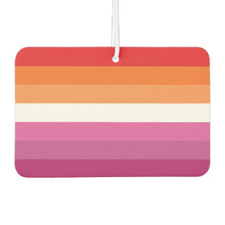 Lesbian Pride Flag Air Freshener