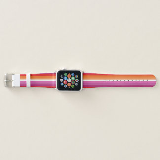 Lesbian Pride Flag Apple Watch Band
