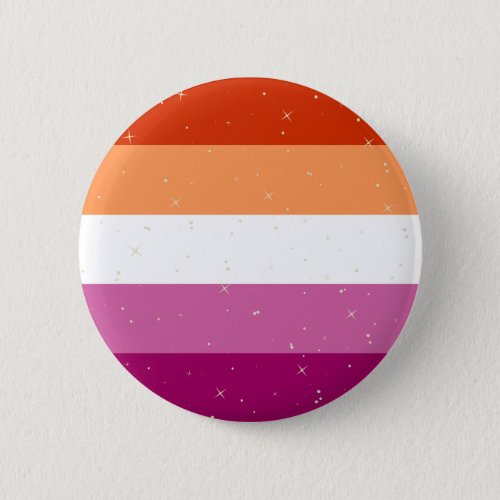 Lesbian Pride Flag Badge Button