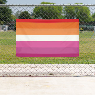 Lesbian Pride Flag Banner