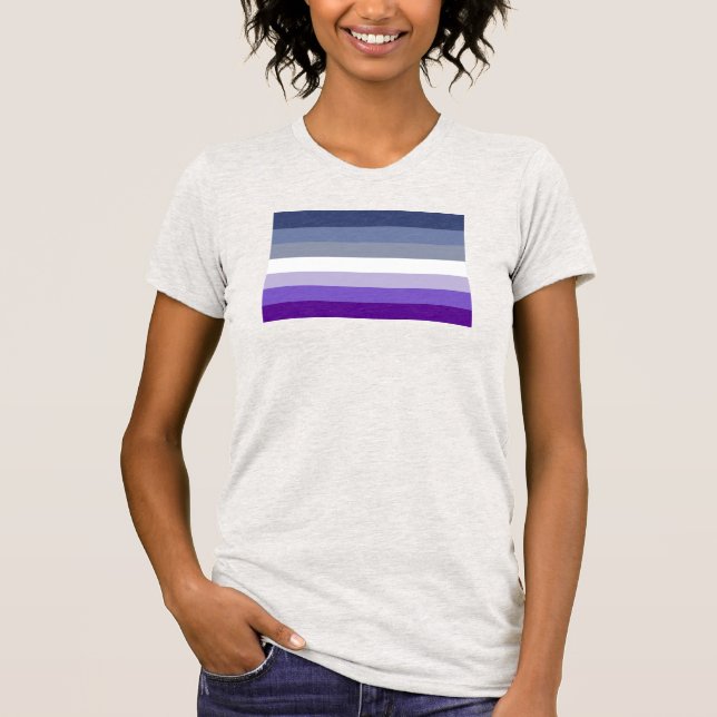 Lesbian Pride Flag (Butch) T-Shirt (Front)