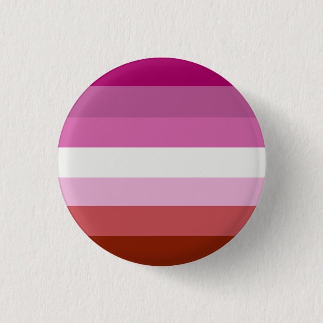 Lesbian Pride Flag Button (Front)