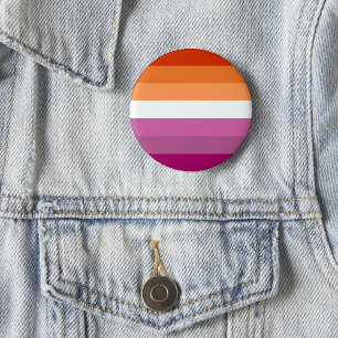 Lesbian Pride Flag Button