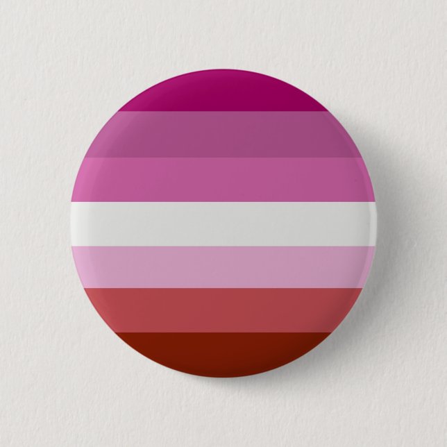 Lesbian Pride Flag Button (Front)