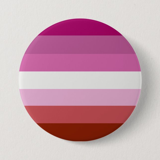 Lesbian Pride Flag Button (Front)