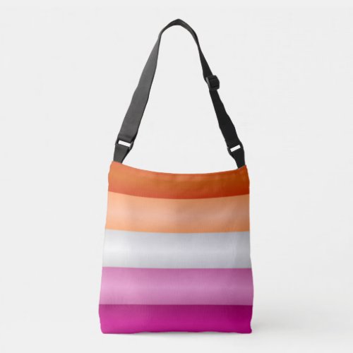 Lesbian Pride Flag Crossbody Bag
