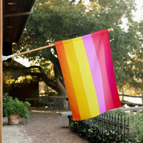 Lesbian Pride Flag Dawn