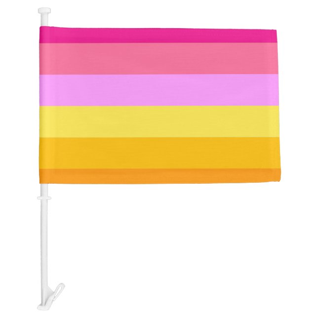Lesbian Pride Flag (Dawn) (Front)