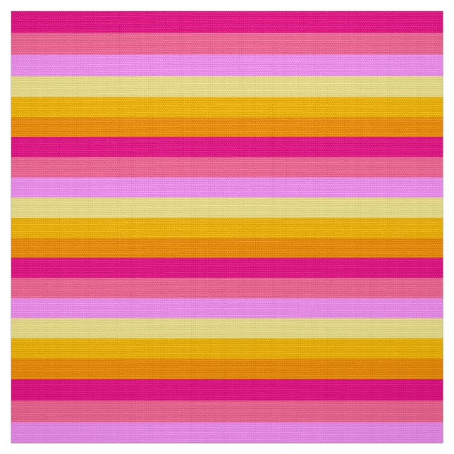 Lesbian Pride Flag (Dawn) Fabric (Swatch)
