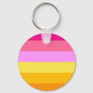 Lesbian Pride Flag (Dawn) Keychain