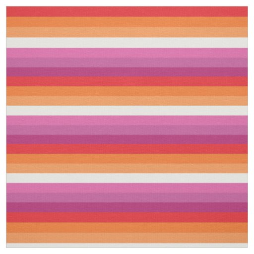 Lesbian Pride Flag Fabric