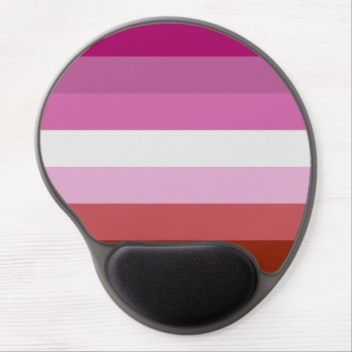 Lesbian Pride Flag Gel Mouse Pad
