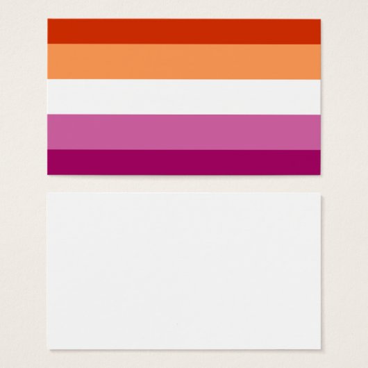 Lesbian Pride Flag LGBTQ (Front & Back)