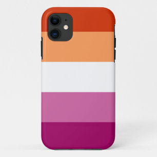 Lesbian Pride Flag LGBTQ iPhone 11 Case