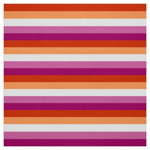 Lesbian Pride Flag LGBTQ Fabric