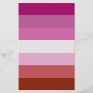 Lesbian Pride Flag LGBTQ Flyer