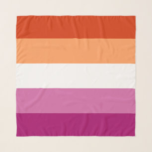 Lesbian Pride Flag LGBTQ Scarf