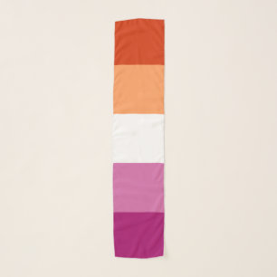Lesbian Pride Flag LGBTQ Scarf