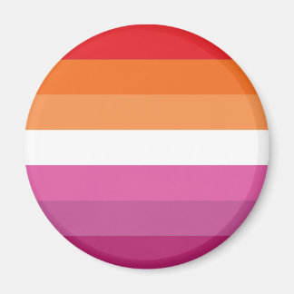 Lesbian Pride Flag Magnet