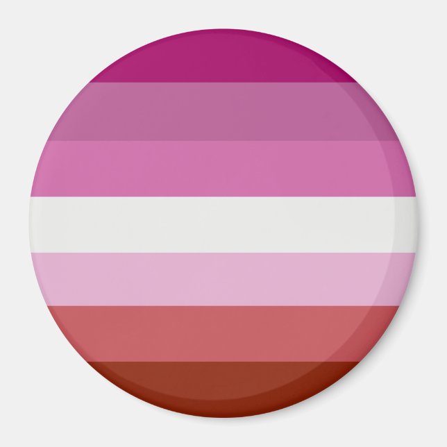 Lesbian Pride Flag Magnet (Front)