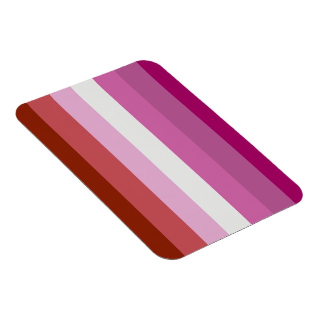 Lesbian Pride Flag (Origin) Magnet (Right Side)