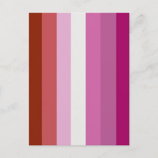 Lesbian Pride Flag (Origin) Postcard