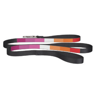 Lesbian Pride Flag Pet Leash