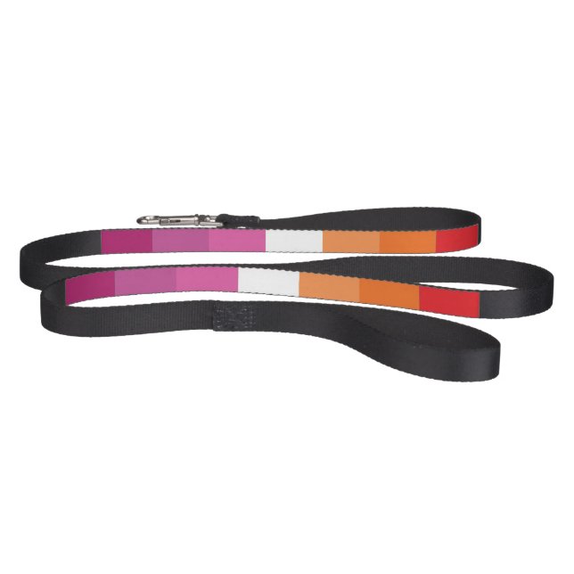 Lesbian Pride Flag Pet Leash (Full)