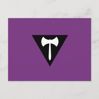 Lesbian Pride Flag Postcard