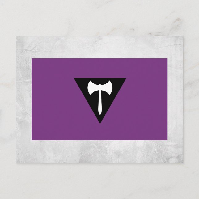 Lesbian Pride Flag Postcard (Front)