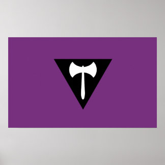 Lesbian Pride Flag Poster