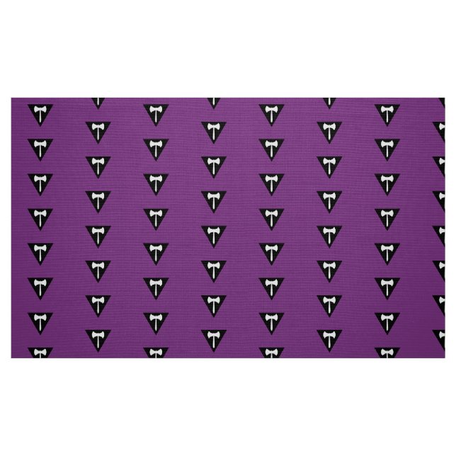 Lesbian Pride Flag  Purple Axe Fabric (Fat Quarter)