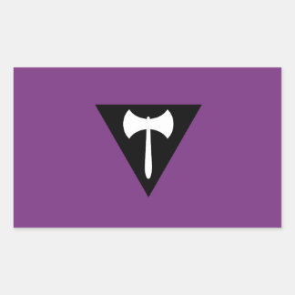 Lesbian Pride Flag Rectangular Sticker