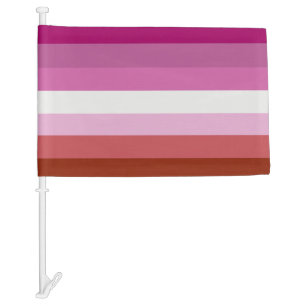Lesbian Pride Flag Stripes