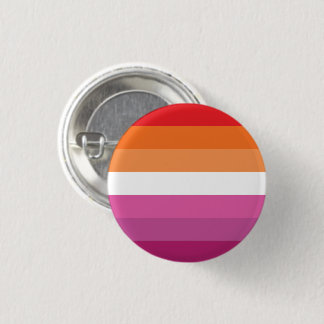 Lesbian Pride Flag (Sunset) Button