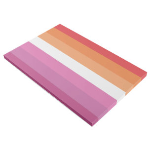 Lesbian Pride Flag (Sunset) Gallery Wrap