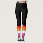 Lesbian Pride Flag Leggings