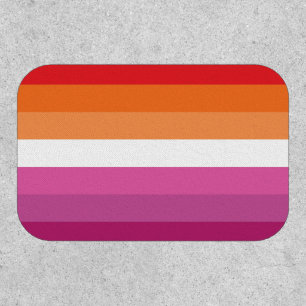 Lesbian Pride Flag (Sunset) Patch