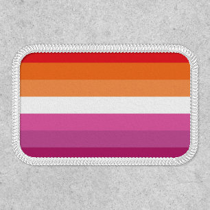 Lesbian Pride Flag (Sunset) Patch