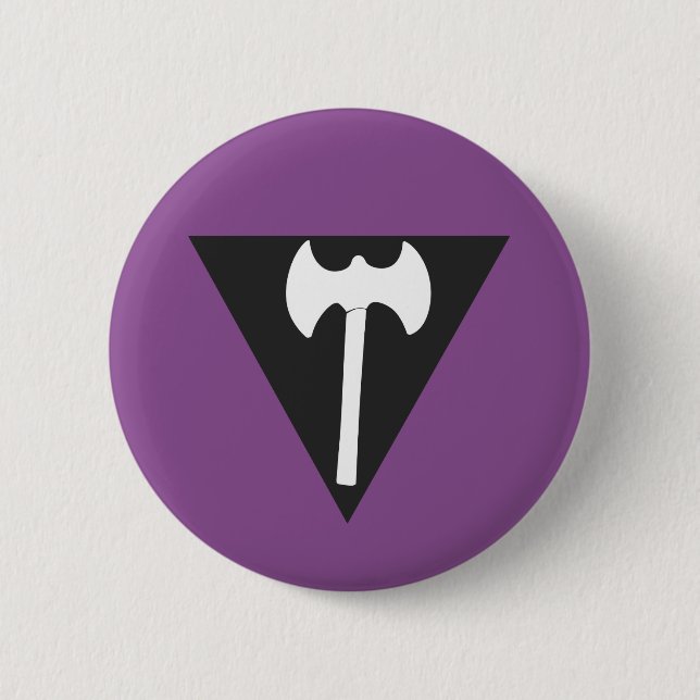 Lesbian Pride Flag (v.2) Pinback Button (Front)