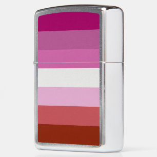 Lesbian Pride Flag Zippo Lighter