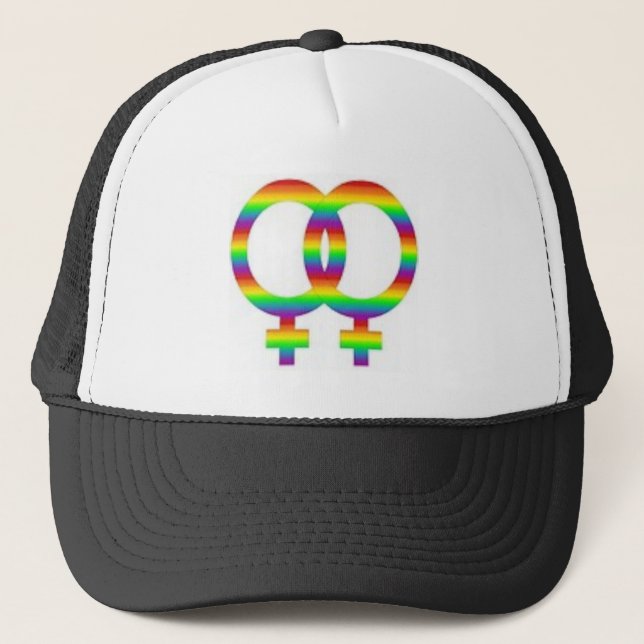 Lesbian Pride Hat (Front)
