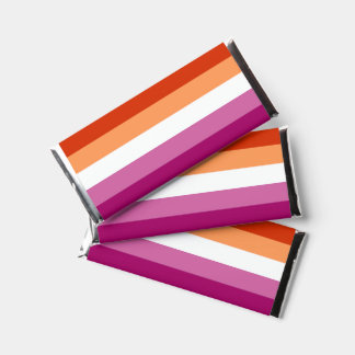 Lesbian Pride Hershey Bar Favors