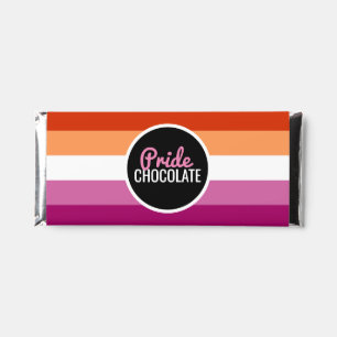 Lesbian Pride Hershey Bar Favors