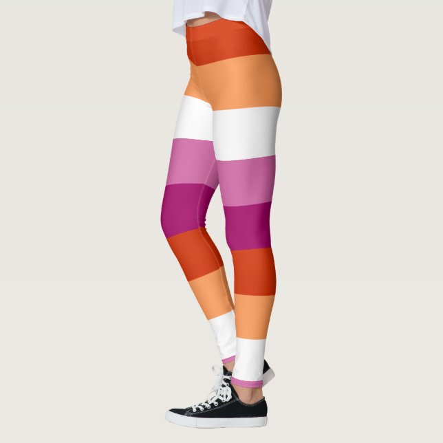 Lesbian Pride Leggings (Left)