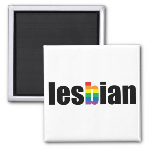 Lesbian Pride Magnet