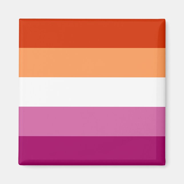 Lesbian Pride Magnet (Front)