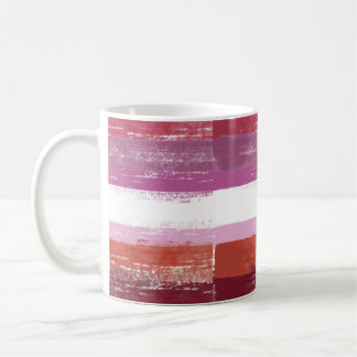 Lesbian Pride Paint Coffee Mug
