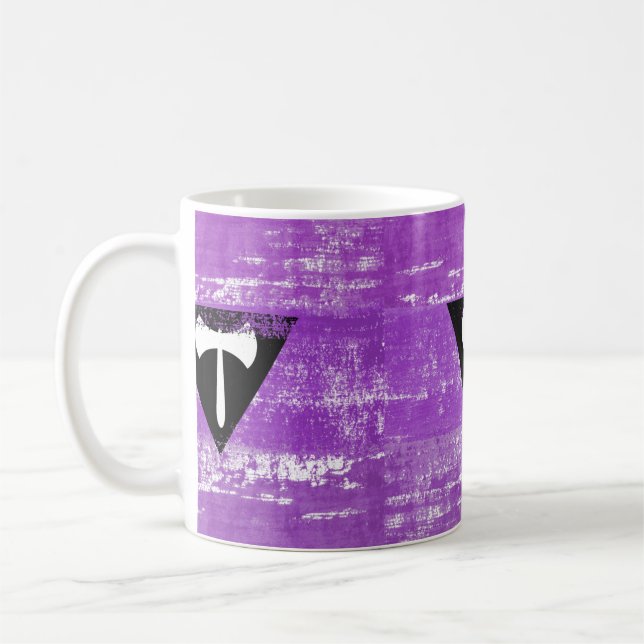 Lesbian Pride Paint (Labrys) Coffee Mug (Left)